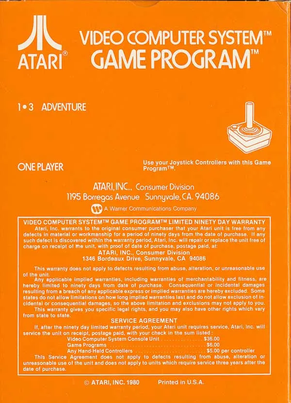 Adventure box back