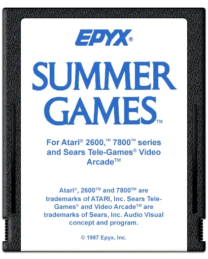 Summer Games cart