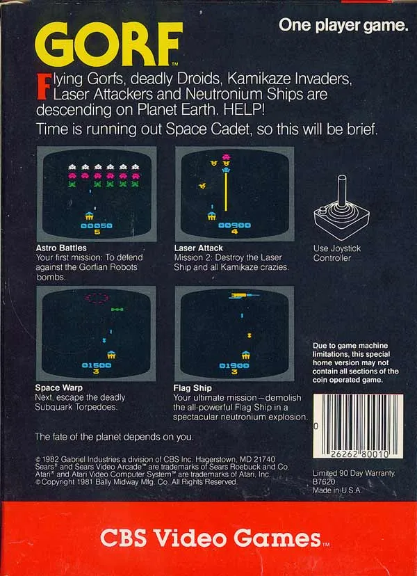 Gorf box back