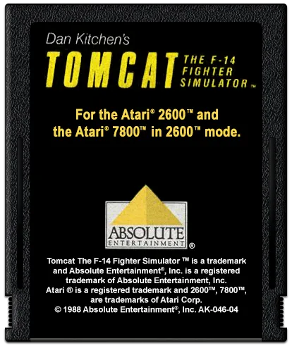 Tomcat: The F-14 Fighter Simulator cart