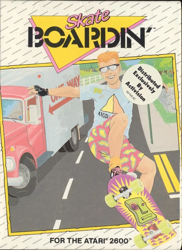 Skate Boardin' box art