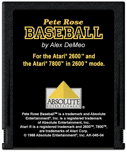 Pete Rose Baseball cart