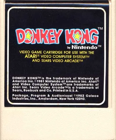 Donkey Kong cart