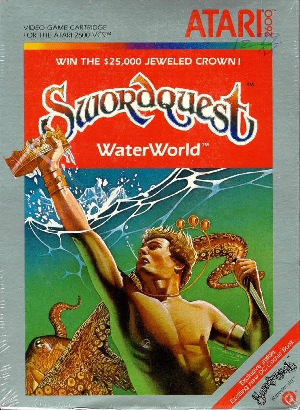 Swordquest: Waterworld box art