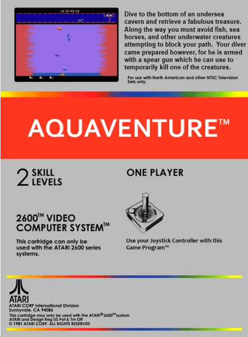 Aquaventure box back