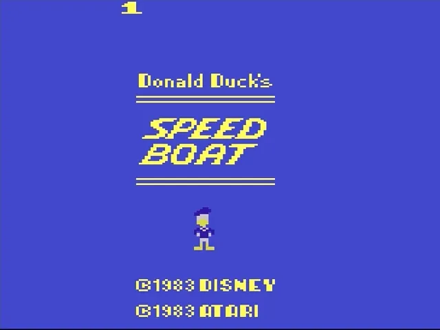 Donald Duck's Speedboat screenshot