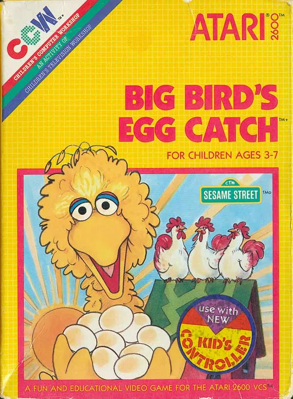 Big Bird's Egg Catch box art