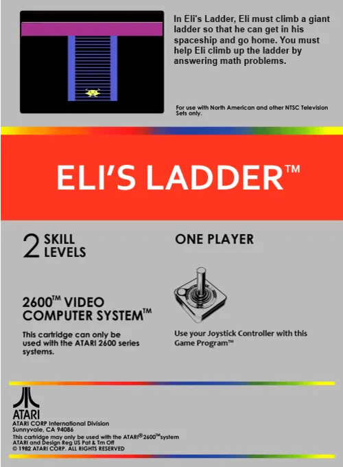 Eli's Ladder box back