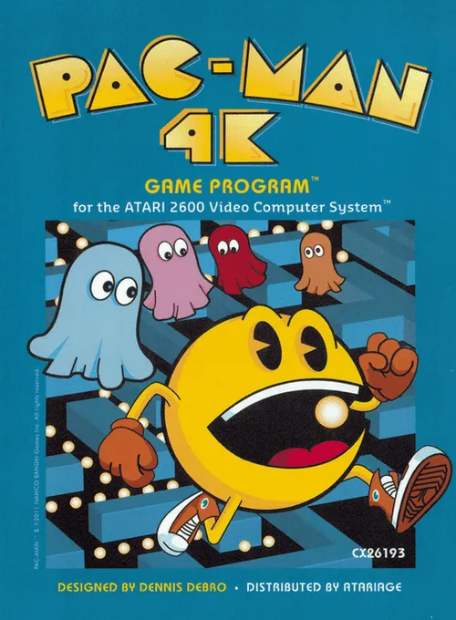 Pac-Man 4K box art