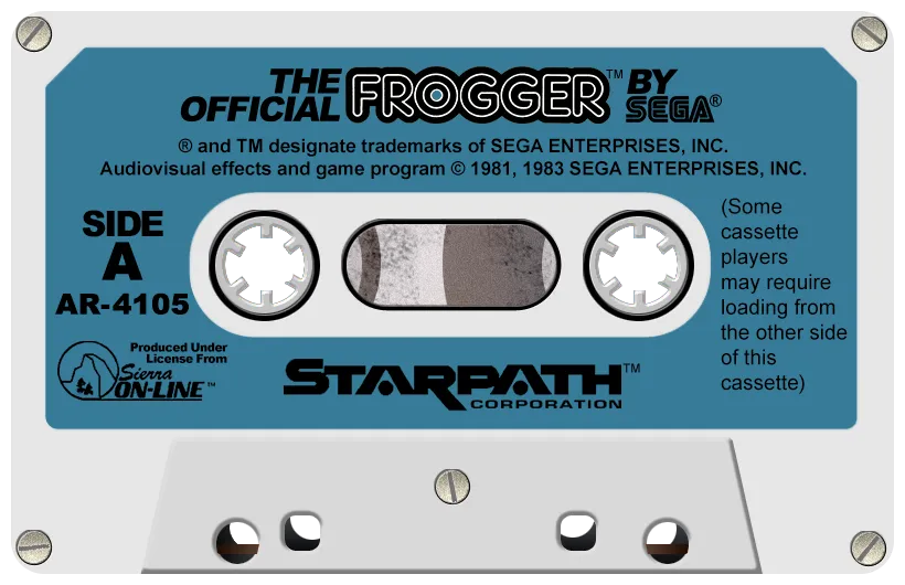 The Official Frogger cart