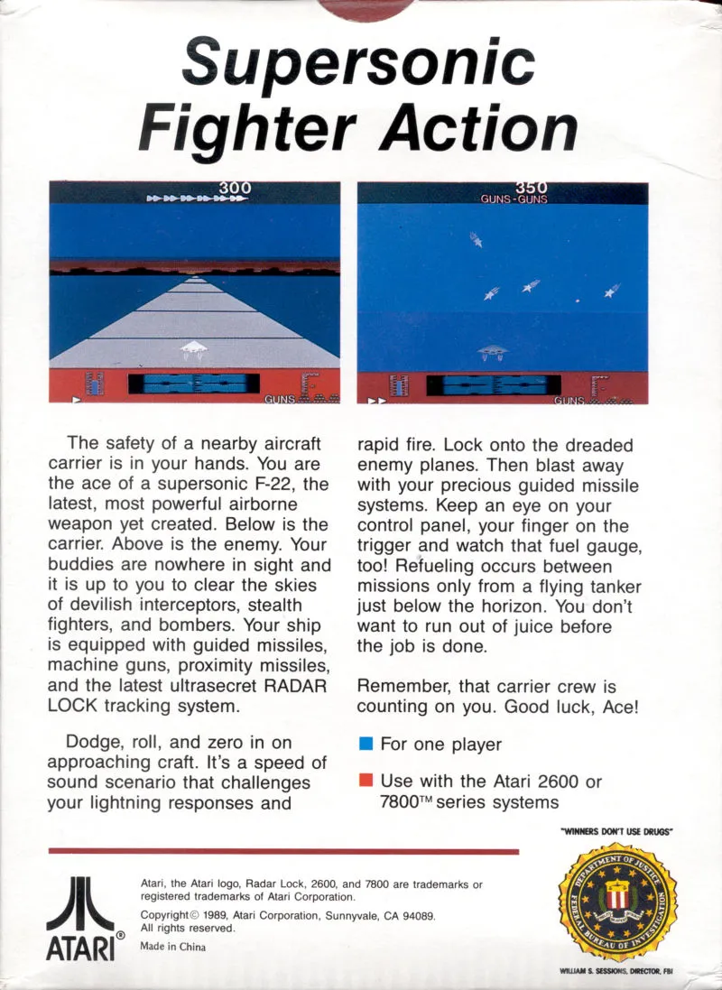 Radar Lock box back