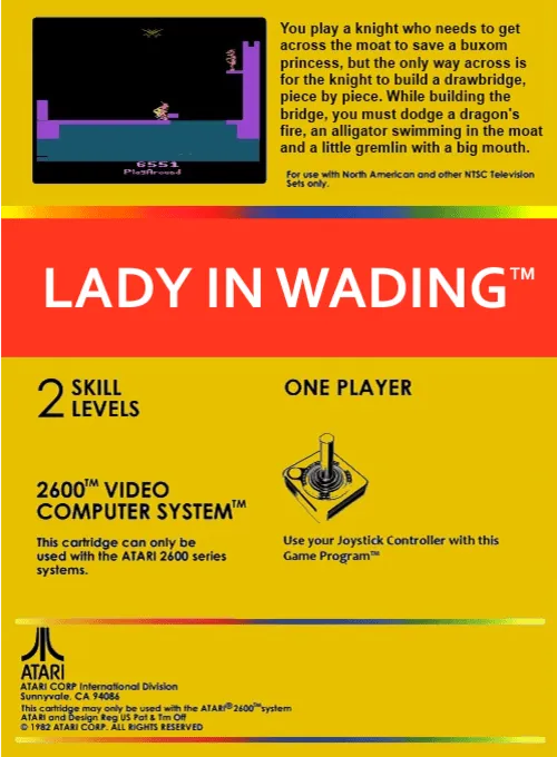 Lady In Wading box back