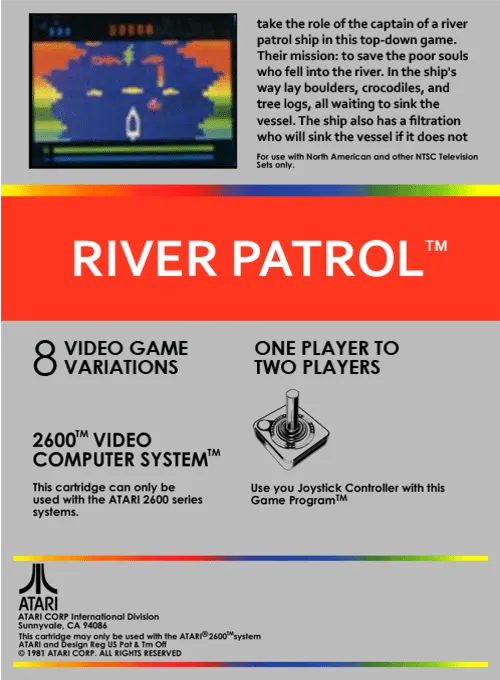 River Patrol box back