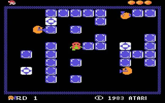 Backdrop artwork for Pengo