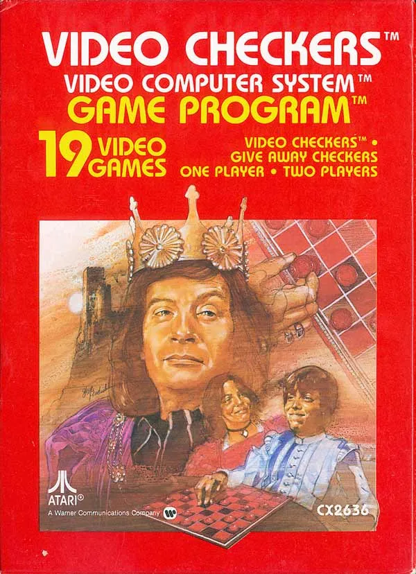 Video Checkers box art