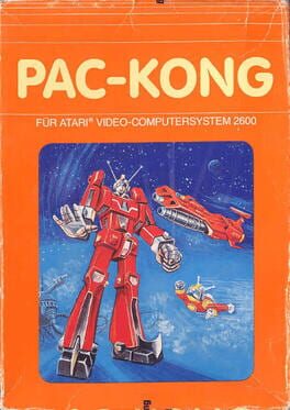 Pac-Kong cover art for Atari 2600