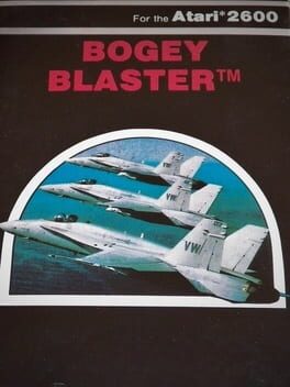 Bogey Blaster cover art for Atari 2600