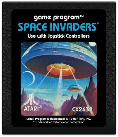 Space Invaders cart