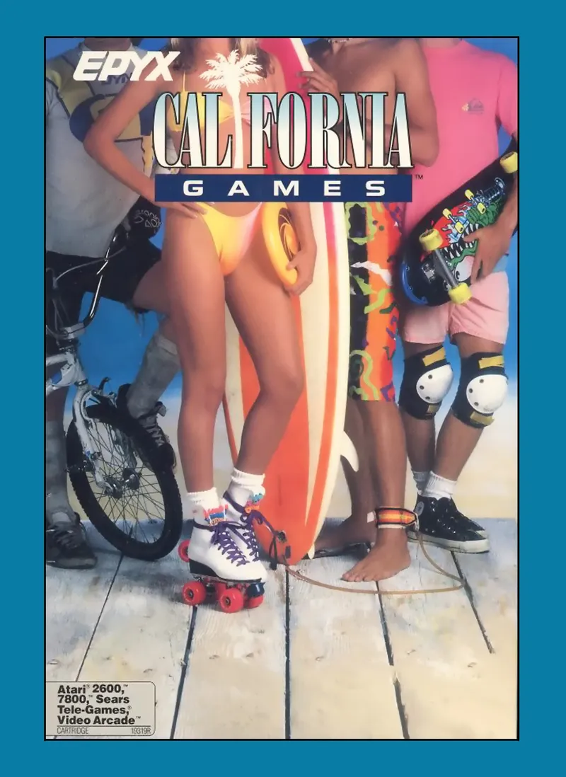 California Games box art