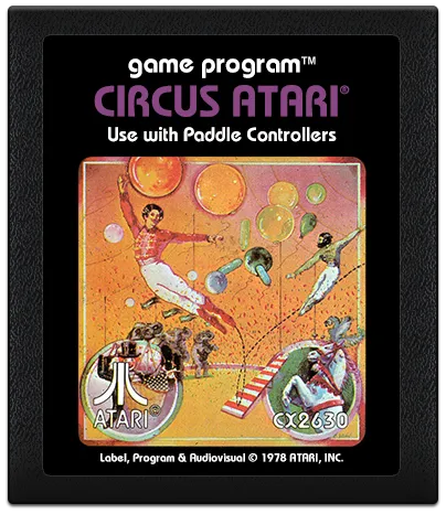 Circus Atari cart