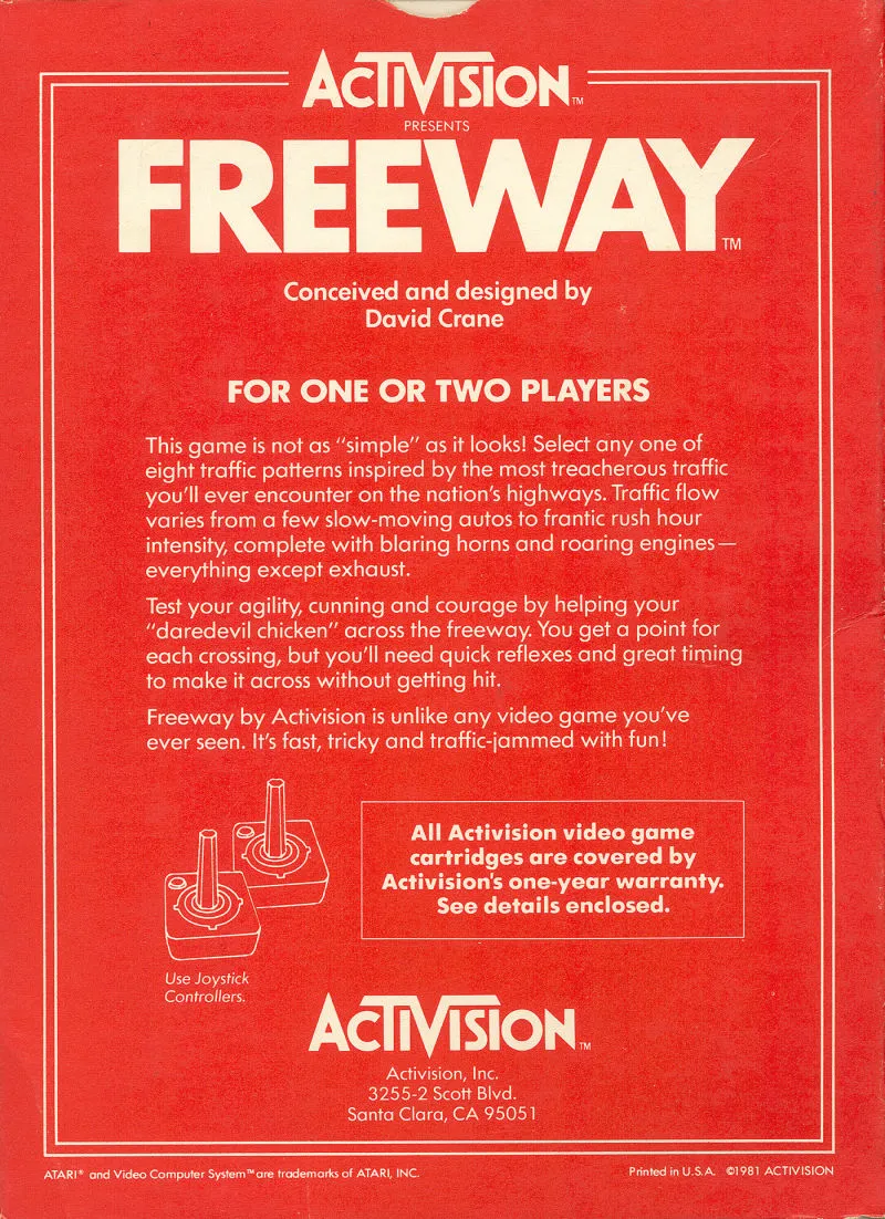 Freeway box back
