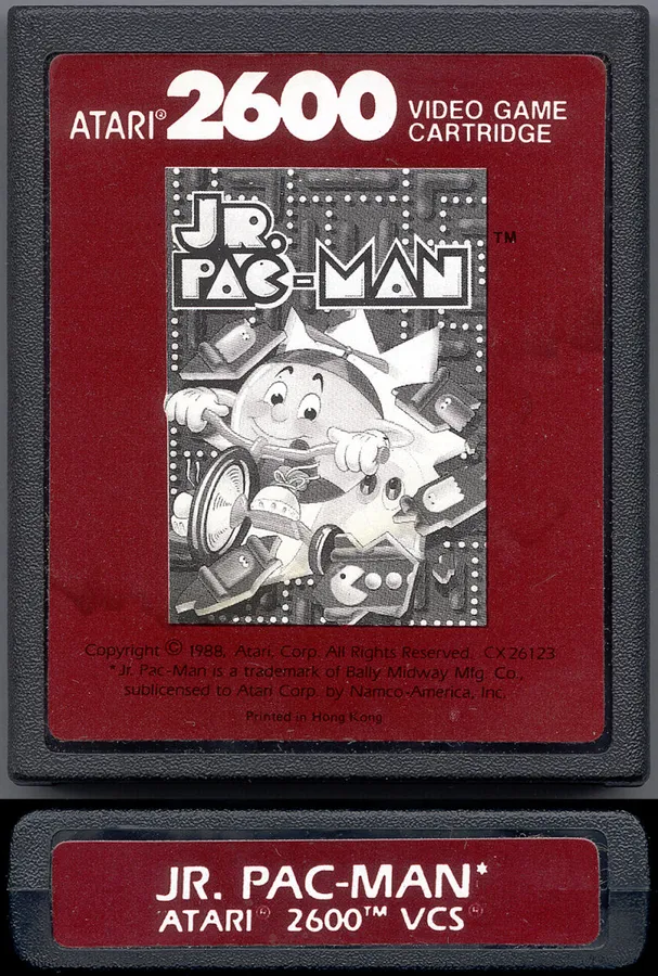 Jr. Pac-Man cart