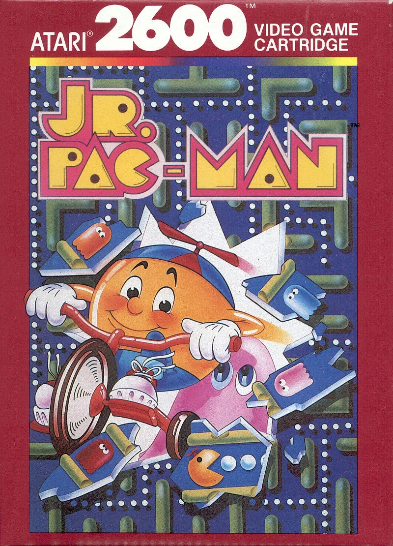 Jr. Pac-Man box art