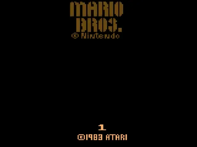 Mario Bros. screenshot