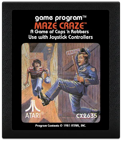 Maze Craze: A Game of Cops 'n Robbers cart