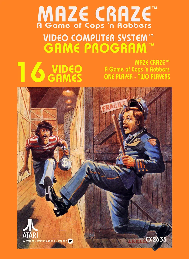 Maze Craze: A Game of Cops 'n Robbers box art