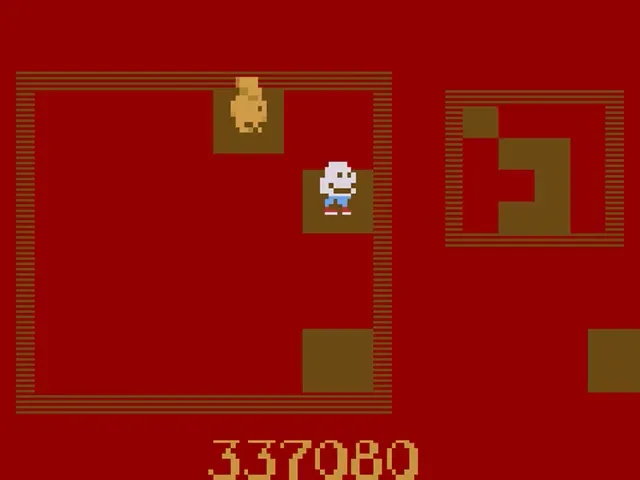 Q*bert screenshot