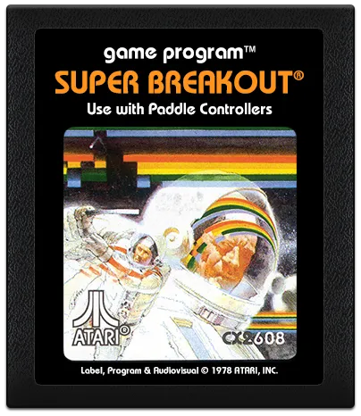 Super Breakout cart