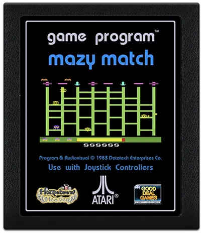 Unknown Datatech Game #2: AKA Mazy Match cart
