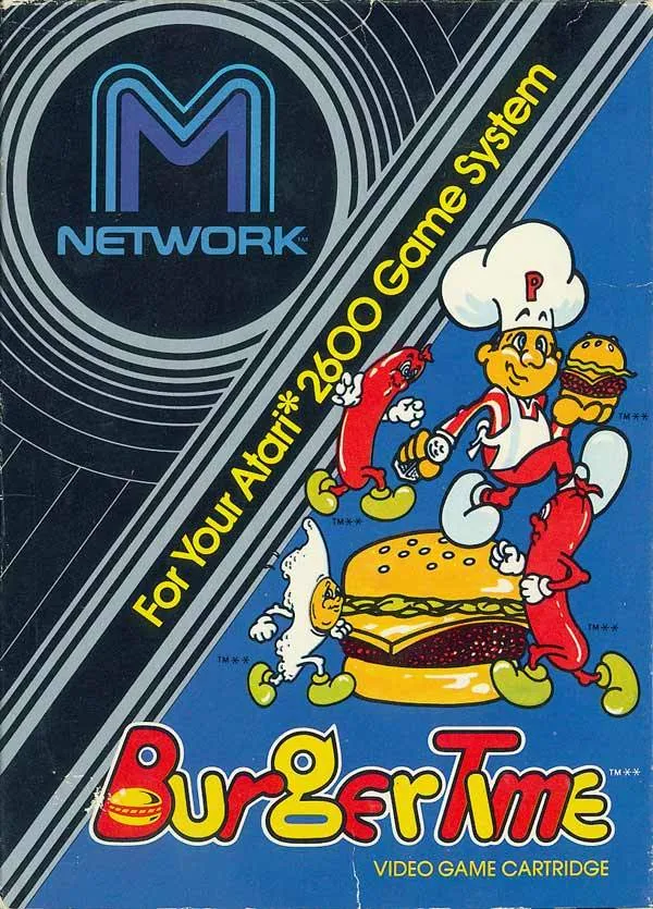 BurgerTime box art