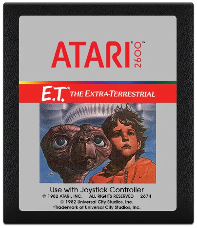 E.T. the Extra-Terrestrial cart