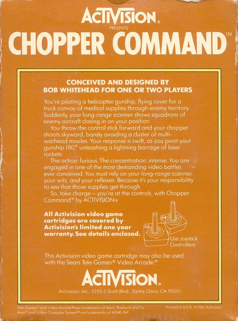 Chopper Command box back