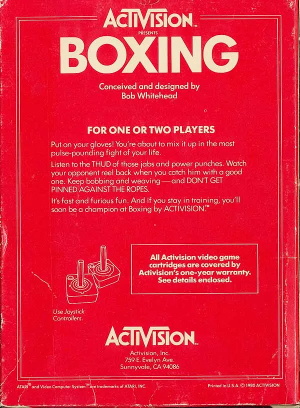 Boxing box back