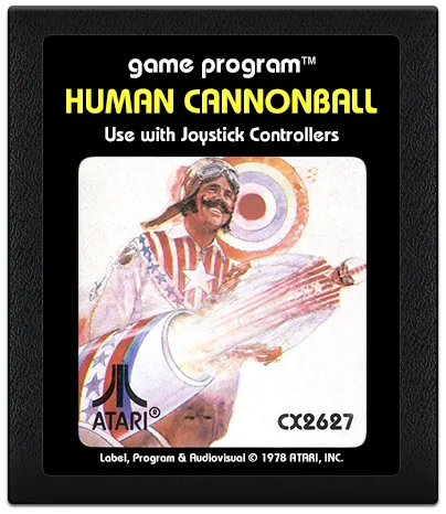 Human Cannonball cart