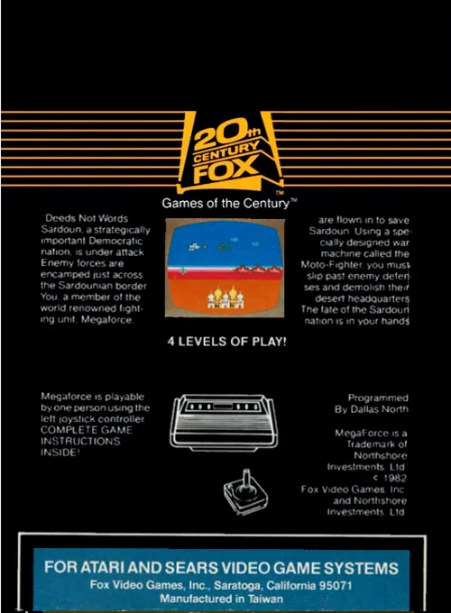 Mega Force box back