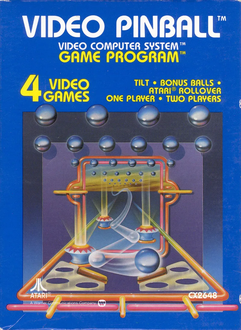 Video Pinball box art