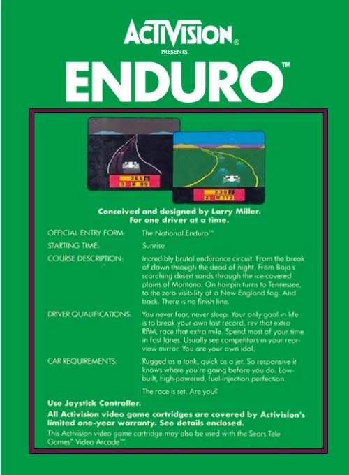 Enduro box back