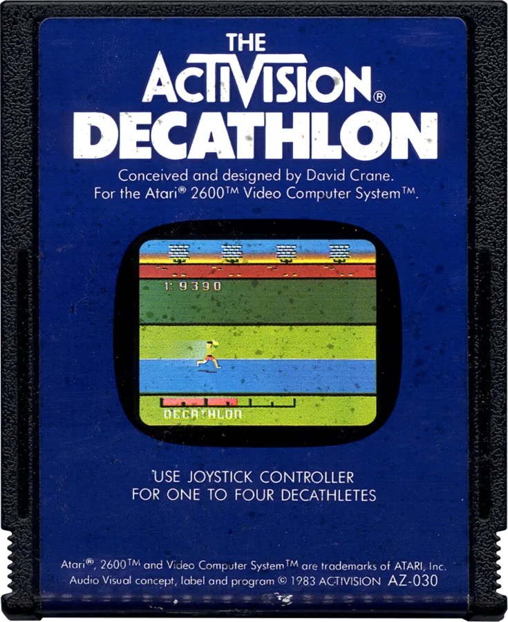 The Activision Decathlon cart