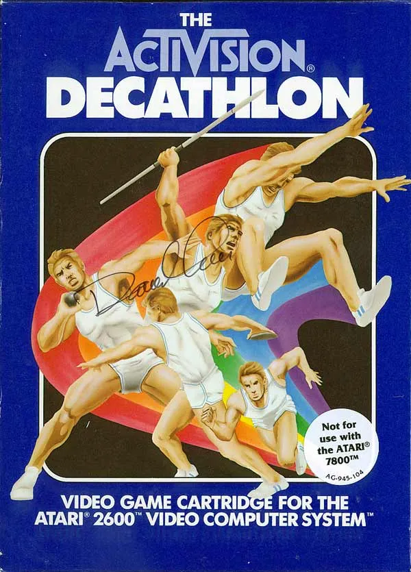 The Activision Decathlon box art