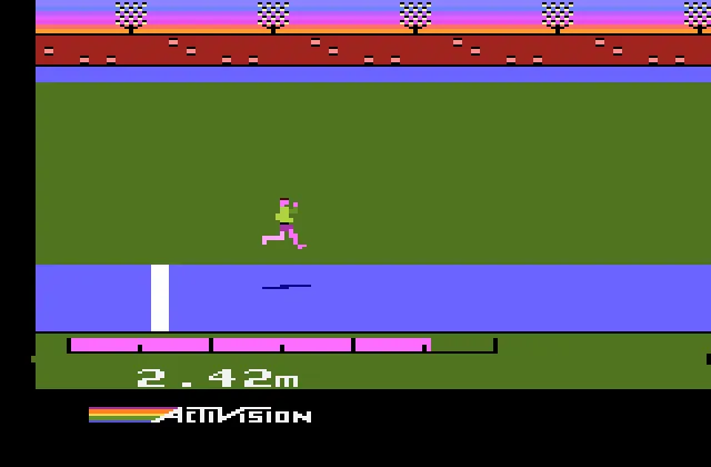 Backdrop artwork for The Activision Decathlon