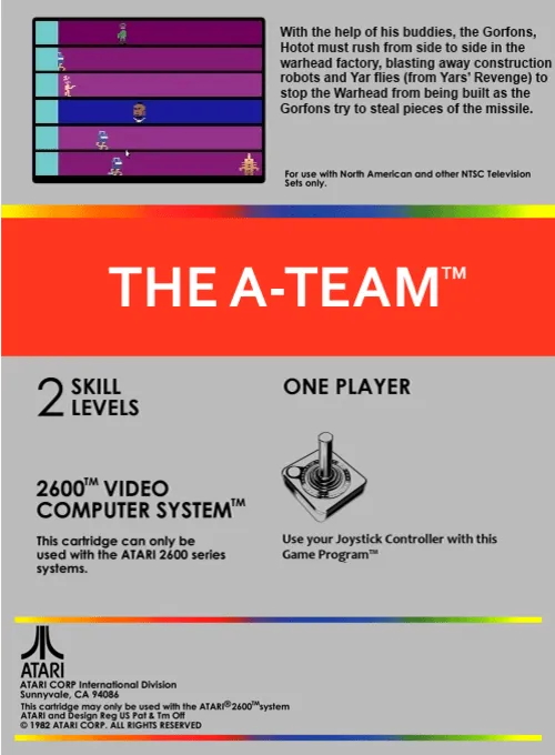 The A-Team box back