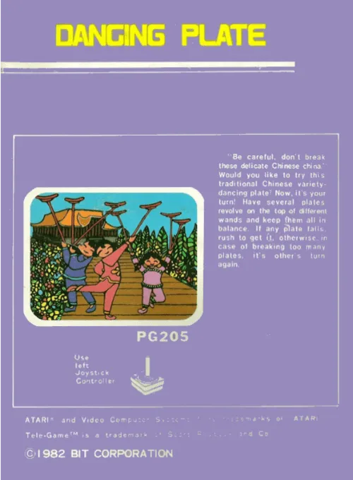 Dancing Plate box back