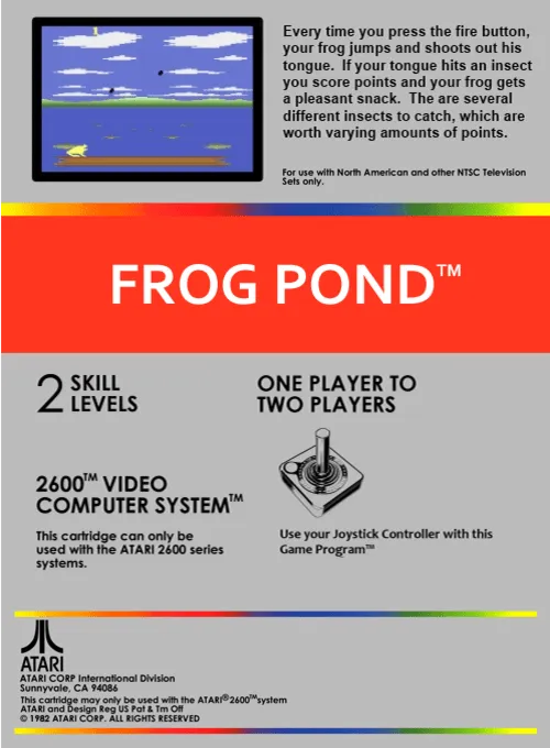 Frog Pond box back