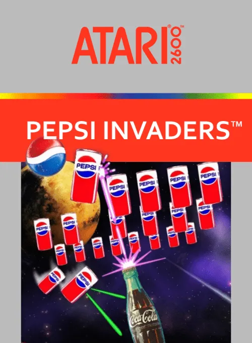 Pepsi Invaders: Coke Wins box art