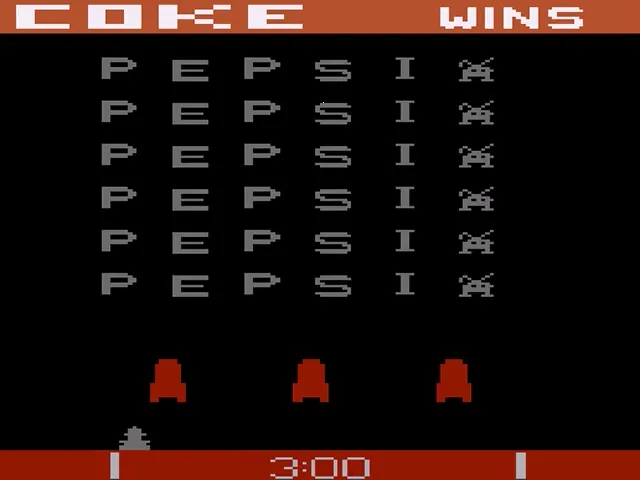 Pepsi Invaders: Coke Wins screenshot