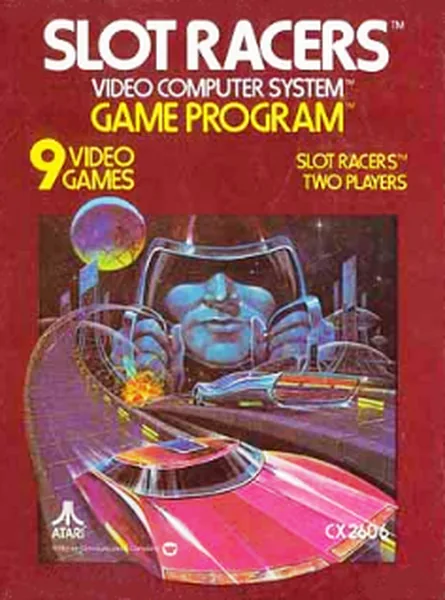 Slot Racers ~ Maze cover art for Atari 2600